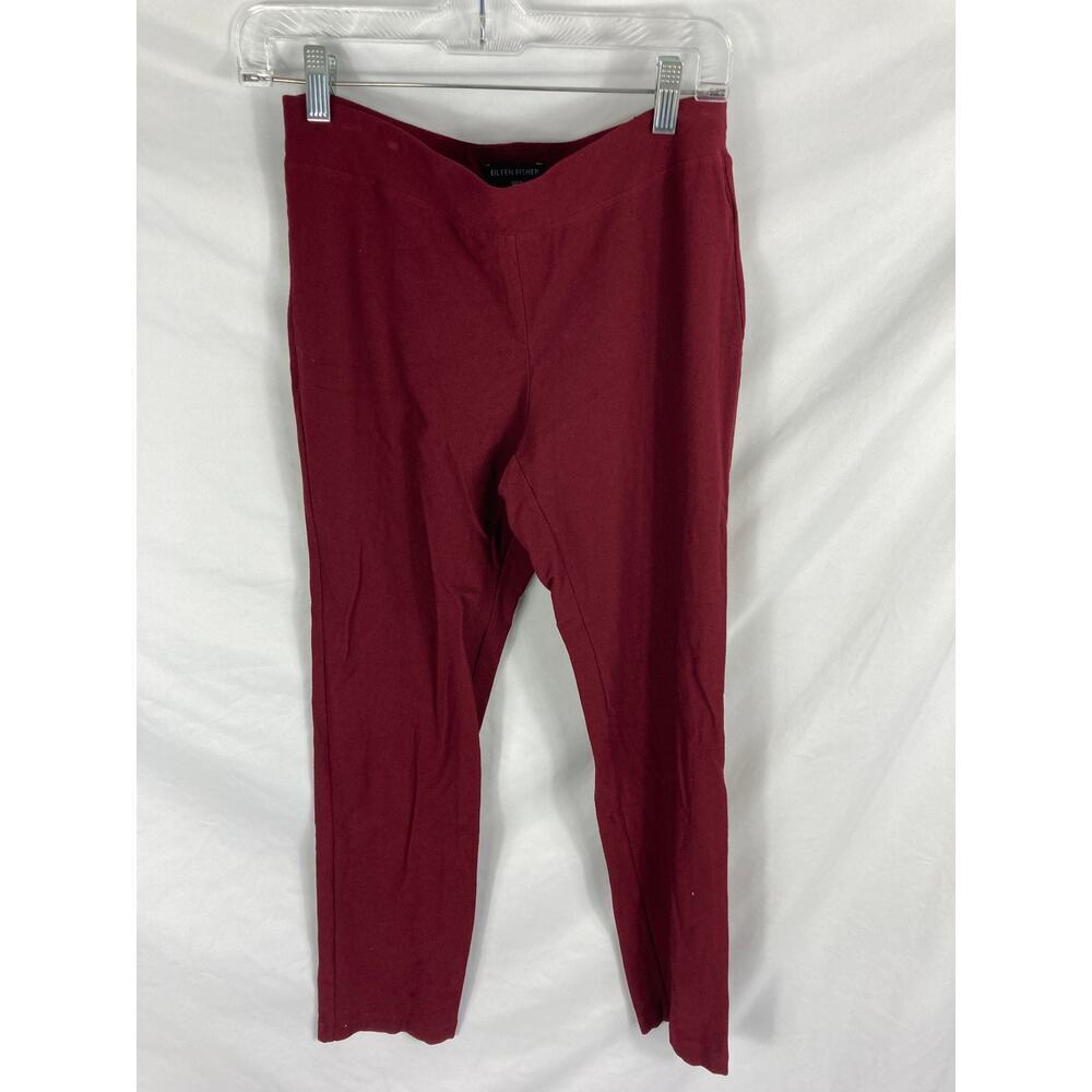 Eileen Fisher Red Leggings Size Small